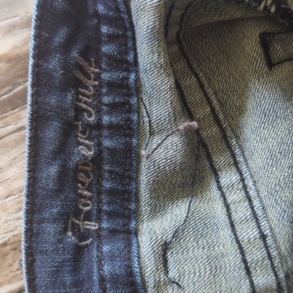 COWGIRL TUFF "Forever Tuff" bootcut natural waist darkwash jeans 26x35L - Picture 14 of 16